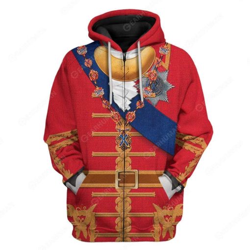 Hoodie Custom Peter The Great Apparel HD-AT01101902 3D Custom Fleece Hoodies Zip Hoodie S