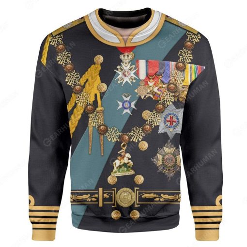 Hoodie Custom Prince Charles Apparel HD-AT04101903 3D Custom Fleece Hoodies Long Sleeve S