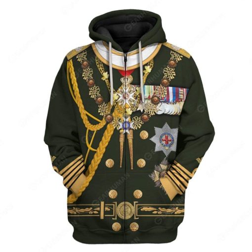 Hoodie Custom Prince Philip Apparel HD-AT04101906 3D Custom Fleece Hoodies Zip Hoodie S