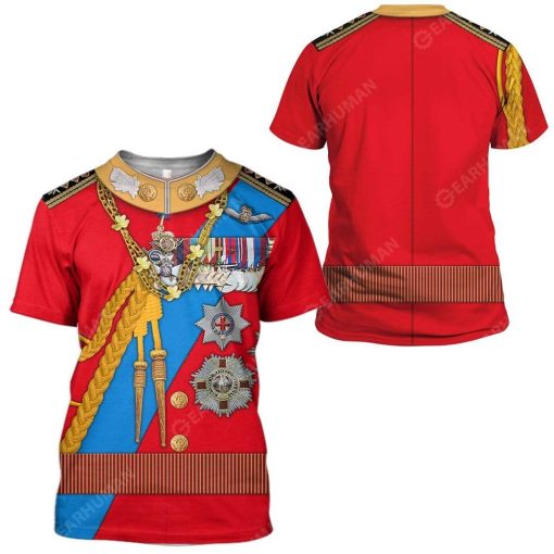 Hoodie Custom Prince Phillip Apparel H26906 3D Custom Fleece Hoodies