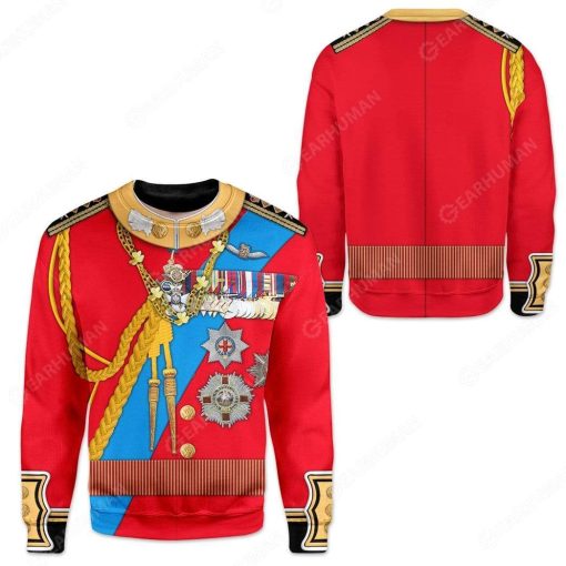 Hoodie Custom Prince Phillip Apparel H26906 3D Custom Fleece Hoodies