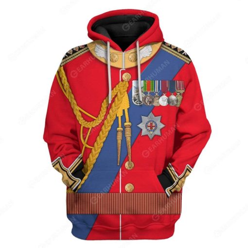 Hoodie Custom Queen Elizabeth Apparel HD-TT3091903 3D Custom Fleece Hoodies Hoodie S