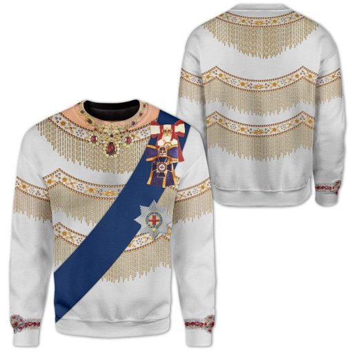 Hoodie Custom Queen Elizabeth II Apparel HD-AT19101901 3D Custom Fleece Hoodies