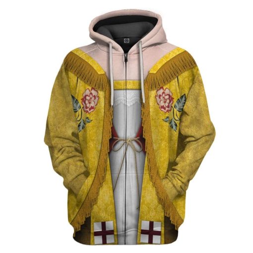 Hoodie Custom Queen Victoria Apparel HD-DT19101916 3D Custom Fleece Hoodies Zip Hoodie S