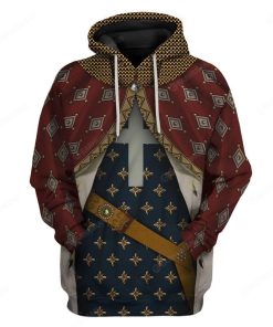 Hoodie Custom Richard I Of England Apparel HD-TA11101907 3D Custom Fleece Hoodies Hoodie S 