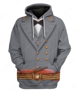 Hoodie Custom Robert E.Lee Apparel HD-DT1791909 3D Custom Fleece Hoodies Hoodie S 