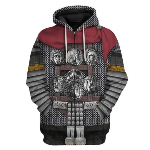 Hoodie Custom Roman Legionaries Apparel HD-AT17101905 3D Custom Fleece Hoodies Zip Hoodie S