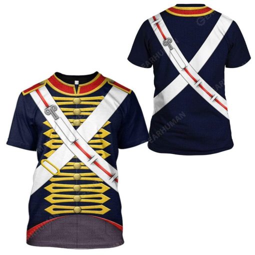 Hoodie Custom Royal Artillery Apparel HD-DT09101909 3D Custom Fleece Hoodies