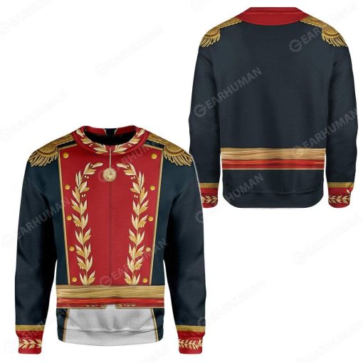 Hoodie Custom Sim??n Bol??var Apparel HD-DT2691910 3D Custom Fleece Hoodies