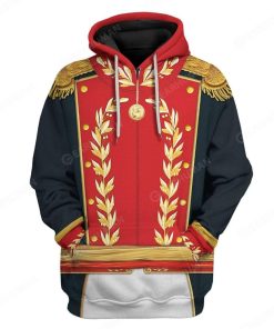 Hoodie Custom Sim??n Bol??var Apparel HD-DT2691910 3D Custom Fleece Hoodies Hoodie S 