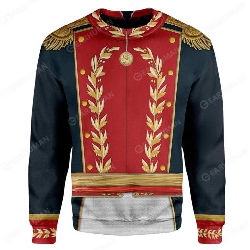 Hoodie Custom Sim??n Bol??var Apparel HD-DT2691910 3D Custom Fleece Hoodies Long Sleeve S