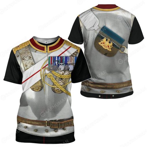 Hoodie Custom Soldier of the Blues and Royals Apparel HD-AT08101904 3D Custom Fleece Hoodies