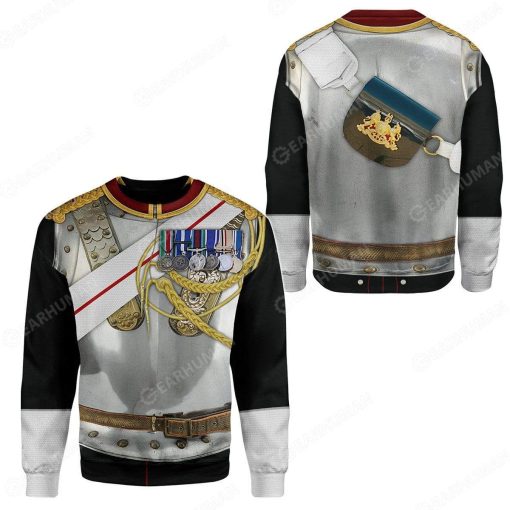 Hoodie Custom Soldier of the Blues and Royals Apparel HD-AT08101904 3D Custom Fleece Hoodies