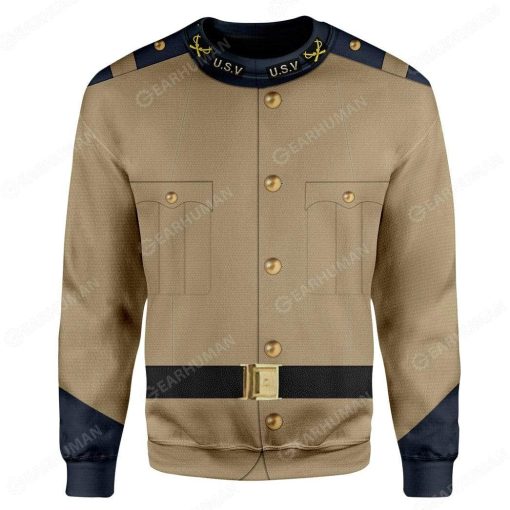 Hoodie Custom Theodore Roosevelt Apparel HD-GH1391925 3D Custom Fleece Hoodies Long Sleeve S