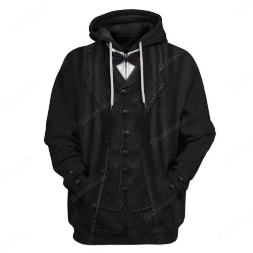Hoodie Custom Thomas Edison Apparel HD-GH1391921 3D Custom Fleece Hoodies Zip Hoodie S