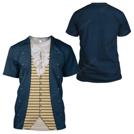 Hoodie Custom Thomas Jefferson Apparel HD-DT0591906 3D Custom Fleece Hoodies