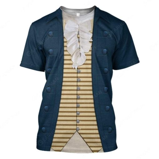 Hoodie Custom Thomas Jefferson Apparel HD-DT0591906 3D Custom Fleece Hoodies T-Shirt S