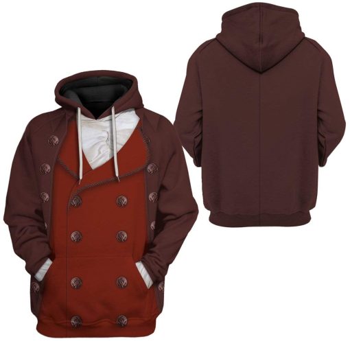 Hoodie Custom Thomas Paine Apparel HD-DT2491904 3D Custom Fleece Hoodies