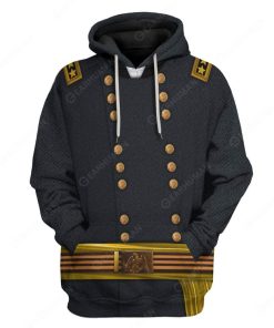 Hoodie Custom Ulysses Simpson Grant Apparel HD-DT2191903 3D Custom Fleece Hoodies Hoodie S 