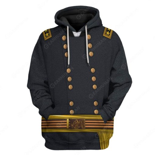 Hoodie Custom Ulysses Simpson Grant Apparel HD-DT2191903 3D Custom Fleece Hoodies Hoodie S