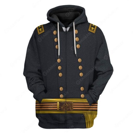 Hoodie Custom Ulysses Simpson Grant Apparel HD-DT2191903 3D Custom Fleece Hoodies Zip Hoodie S