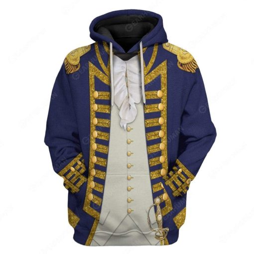 Hoodie Custom Uniforms of the U.S Navy Apparel HD-DT2091902 3D Custom Fleece Hoodies Hoodie S