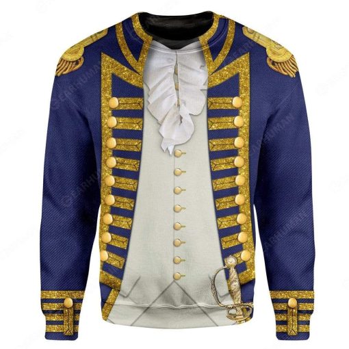 Hoodie Custom Uniforms of the U.S Navy Apparel HD-DT2091902 3D Custom Fleece Hoodies Long Sleeve S