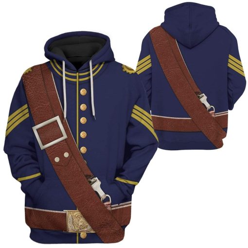 Hoodie Custom United States Cavalry Apparel HD-DT2791905 3D Custom Fleece Hoodies