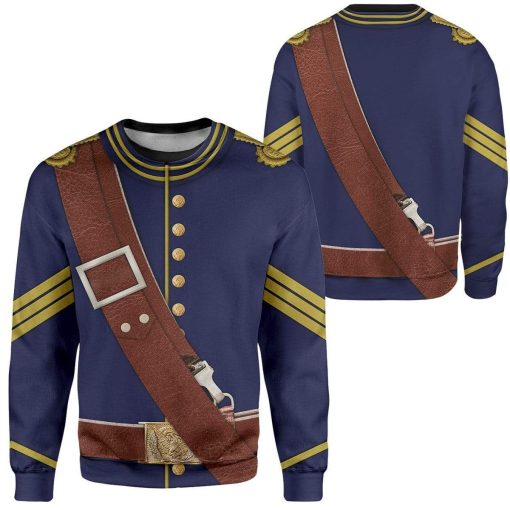 Hoodie Custom United States Cavalry Apparel HD-DT2791905 3D Custom Fleece Hoodies