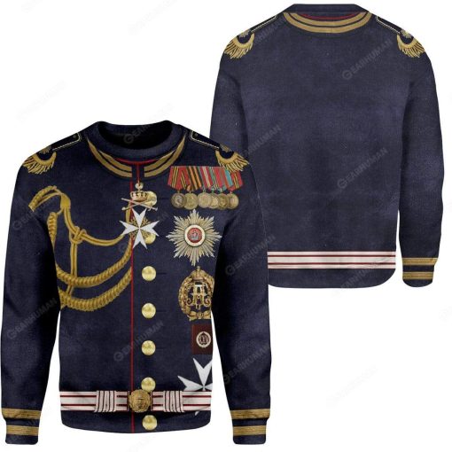 Hoodie Custom Wilhelm II Apparel HD-TT3091901 3D Custom Fleece Hoodies