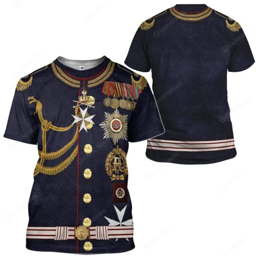 Hoodie Custom Wilhelm II Apparel HD-TT3091901 3D Custom Fleece Hoodies