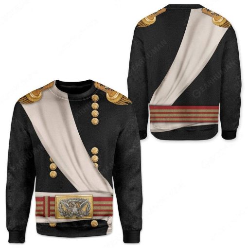 Hoodie Custom William Tecumseh Sherman Apparel HD-DT2191901 3D Custom Fleece Hoodies