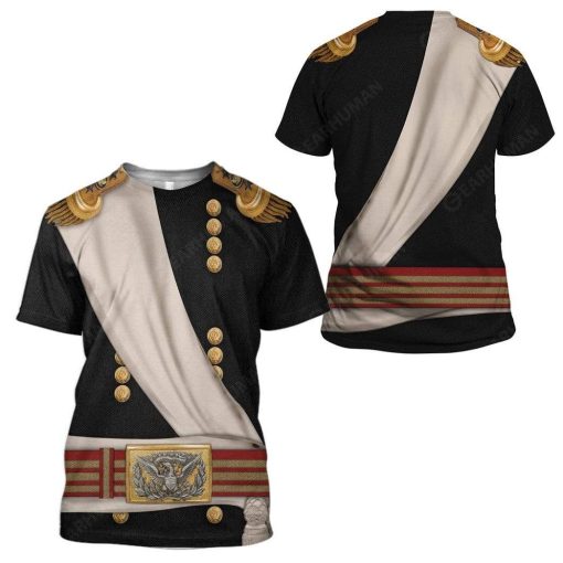 Hoodie Custom William Tecumseh Sherman Apparel HD-DT2191901 3D Custom Fleece Hoodies