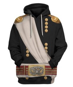 Hoodie Custom William Tecumseh Sherman Apparel HD-DT2191901 3D Custom Fleece Hoodies Hoodie S 