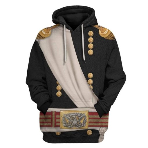 Hoodie Custom William Tecumseh Sherman Apparel HD-DT2191901 3D Custom Fleece Hoodies Hoodie S