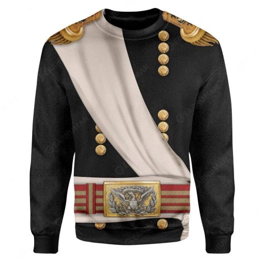 Hoodie Custom William Tecumseh Sherman Apparel HD-DT2191901 3D Custom Fleece Hoodies Long Sleeve S