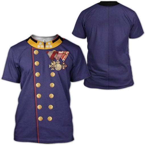 Hoodie Franz Graf Conrad von H??tzendorf Custom Hoodies-T-Shirts Apparel HD-AT06111906 3D Custom Fleece Hoodies