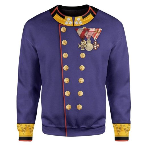 Hoodie Franz Graf Conrad von H??tzendorf Custom Hoodies-T-Shirts Apparel HD-AT06111906 3D Custom Fleece Hoodies Long Sleeve S