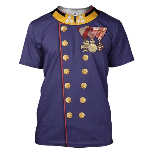 Hoodie Franz Graf Conrad von H??tzendorf Custom Hoodies-T-Shirts Apparel HD-AT06111906 3D Custom Fleece Hoodies T-Shirt S