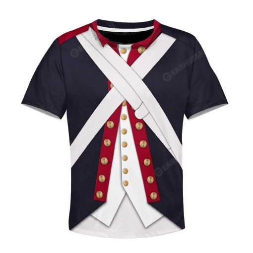 Hoodie Kid Continental Army Apparel HD-DT2791908K Kid 3D Apparel Kid T-Shirt 3XS