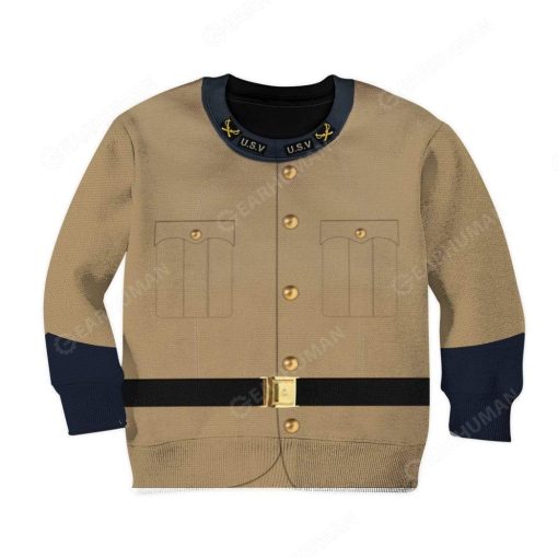 Hoodie Kid Custom Theodore Roosevelt Apparel HD-GH1391925K Kid 3D Apparel Kid Sweatshirt 2XS/3-4