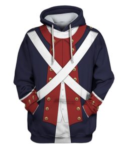 Hoodie Legion of the United States Custom T-shirt - Hoodies Apparel H110499 3D Custom Fleece Hoodies Hoodie S 