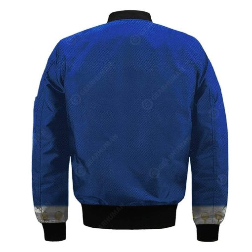 Hoodie NYLON-BLEND BOMBER JACKET ALEXANDER HAMILTON HD-DT2881911-BJK Bomber