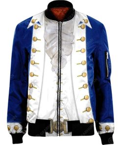 Hoodie NYLON-BLEND BOMBER JACKET ALEXANDER HAMILTON HD-DT2881911-BJK Bomber Jacket Bomber S 