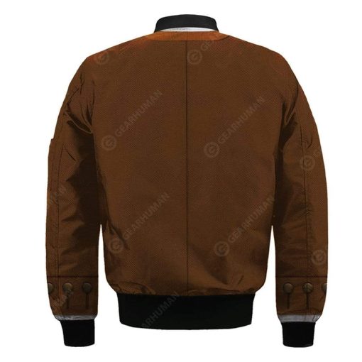 Hoodie NYLON-BLEND BOMBER JACKET ALEXANDER HAMILTON HD-DT2881912-BJK Bomber