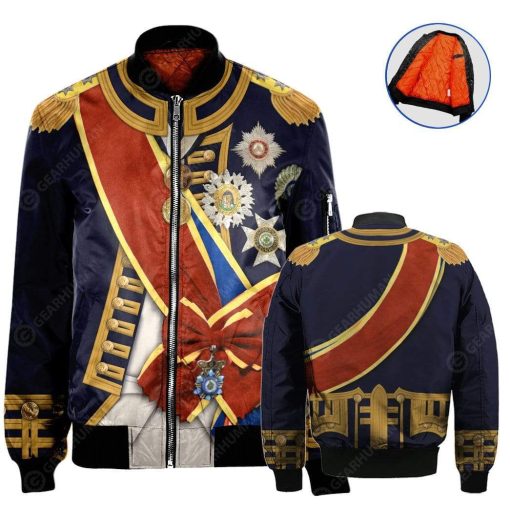 Hoodie NYLON-BLEND BOMBER JACKET Horatio Nelson HD-AT10101901-BJK Bomber