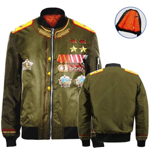 Hoodie NYLON-BLEND BOMBER JACKET JOSEPH STALIN HD-TT0791913-BJK Bomber
