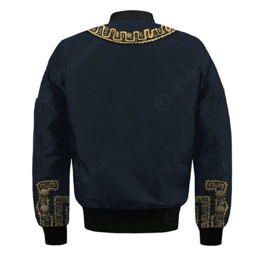 Hoodie NYLON-BLEND BOMBER JACKET Marquis de Lafayette HD-DT10101904-BJK Bomber