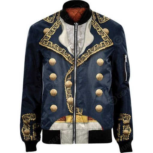 Hoodie NYLON-BLEND BOMBER JACKET Marquis de Lafayette HD-DT10101904-BJK Bomber Jacket Bomber S