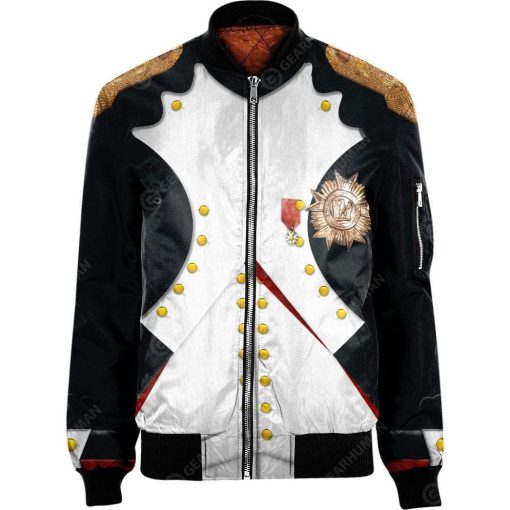 Hoodie NYLON-BLEND BOMBER JACKET NAPOLEON BONAPARTE HD-DT2981913-BJK Bomber Jacket Bomber S